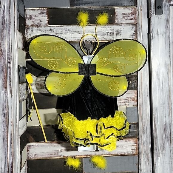 Bumble Bee Halloween Costume Girl's Size Small - Picture 3 of 13